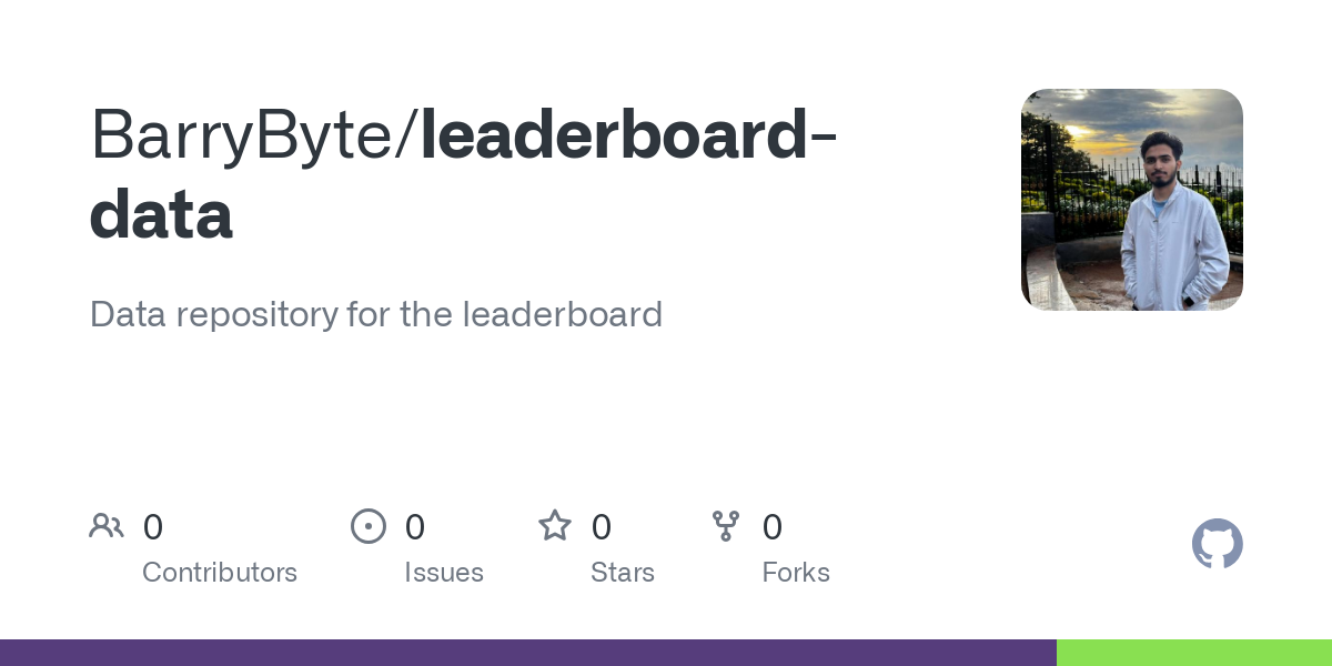 https://github.com/BarryByte/leaderboard-data